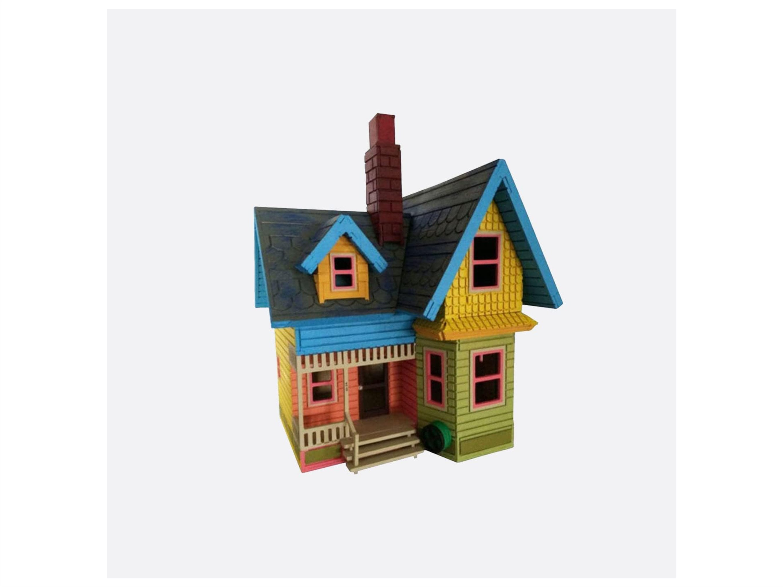 3D Wooden UP Puzzle DIY Miniature House Kit - DIY Tiny House Kit From ...