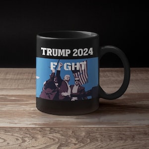 Trump 2024 Mug: Patriotic Ceramic Coffee Cup
