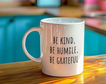 Motivational Ceramic Coffee Mug: Inspirational Gift, 11/15 oz