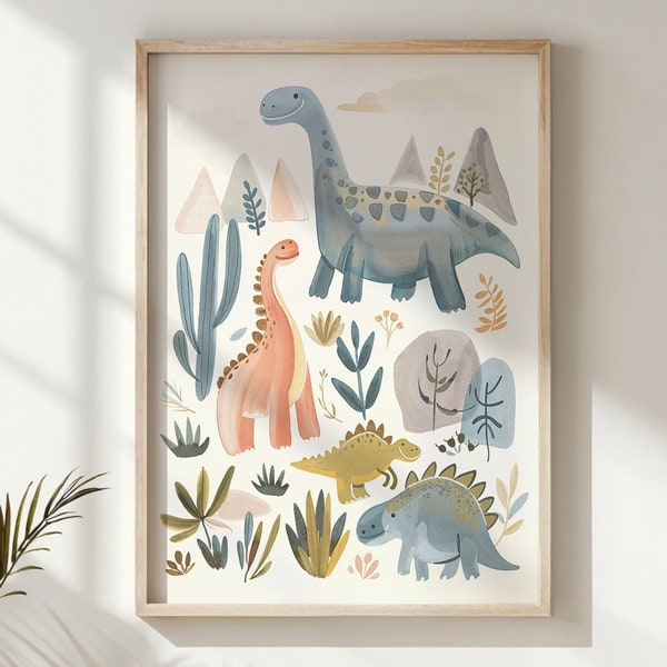 Dinosaur Nursery - Etsy