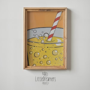 Arte de la pared de la guardería, formas geométricas juguetonas - cartel de decoración de la habitación de los niños, impresión educativa de formas coloridas, regalo único del bebé de la decoración moderna de la guardería