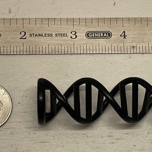 Hemgjord, 3D-utskriven, DNA-modell – Färg svart