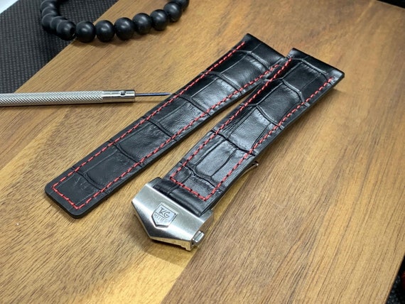 Heuer Monaco Tag Heuer Rubber Strap Deployment Clasp Tag Heuer