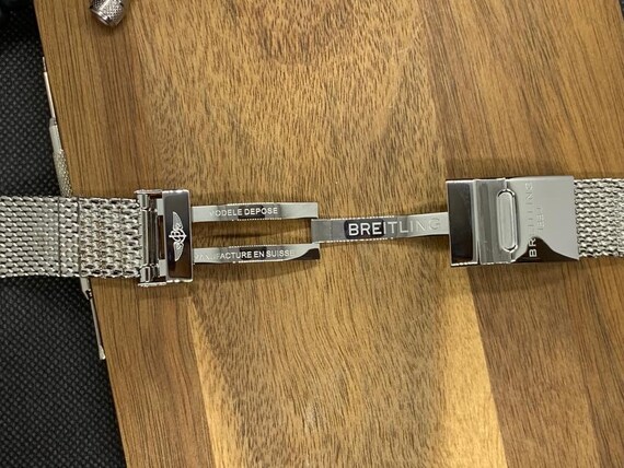 Breitling superocean heritage mesh bracelet new arrivals