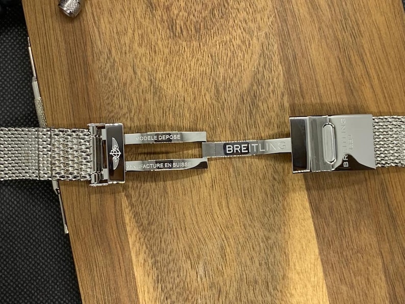 22mm 24mm Zilver Roestvrij Stalen Horloge Armband Voor Breitling 22mm 24mm Zilver Roestvrij Stalen Horloge Armband Voor Breitling