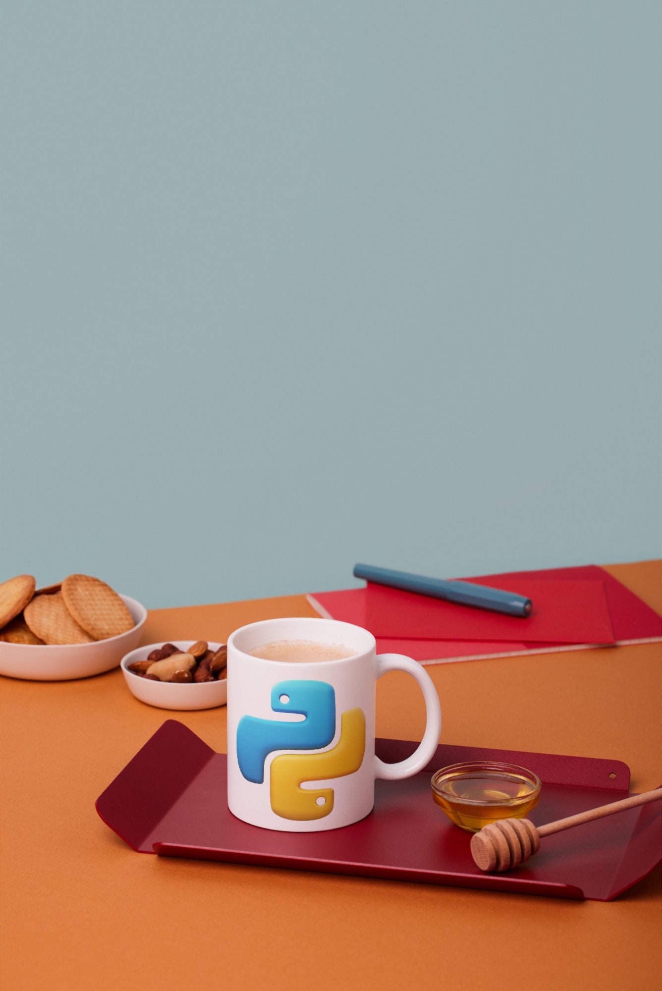 Python Sticker 3D Logo Decal, Coding Stickers for Software Engineers ...