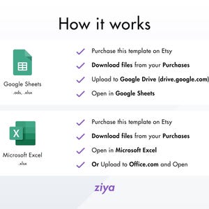 Task Tracker Template, MS Excel, Google Sheets (digital Download) - Etsy