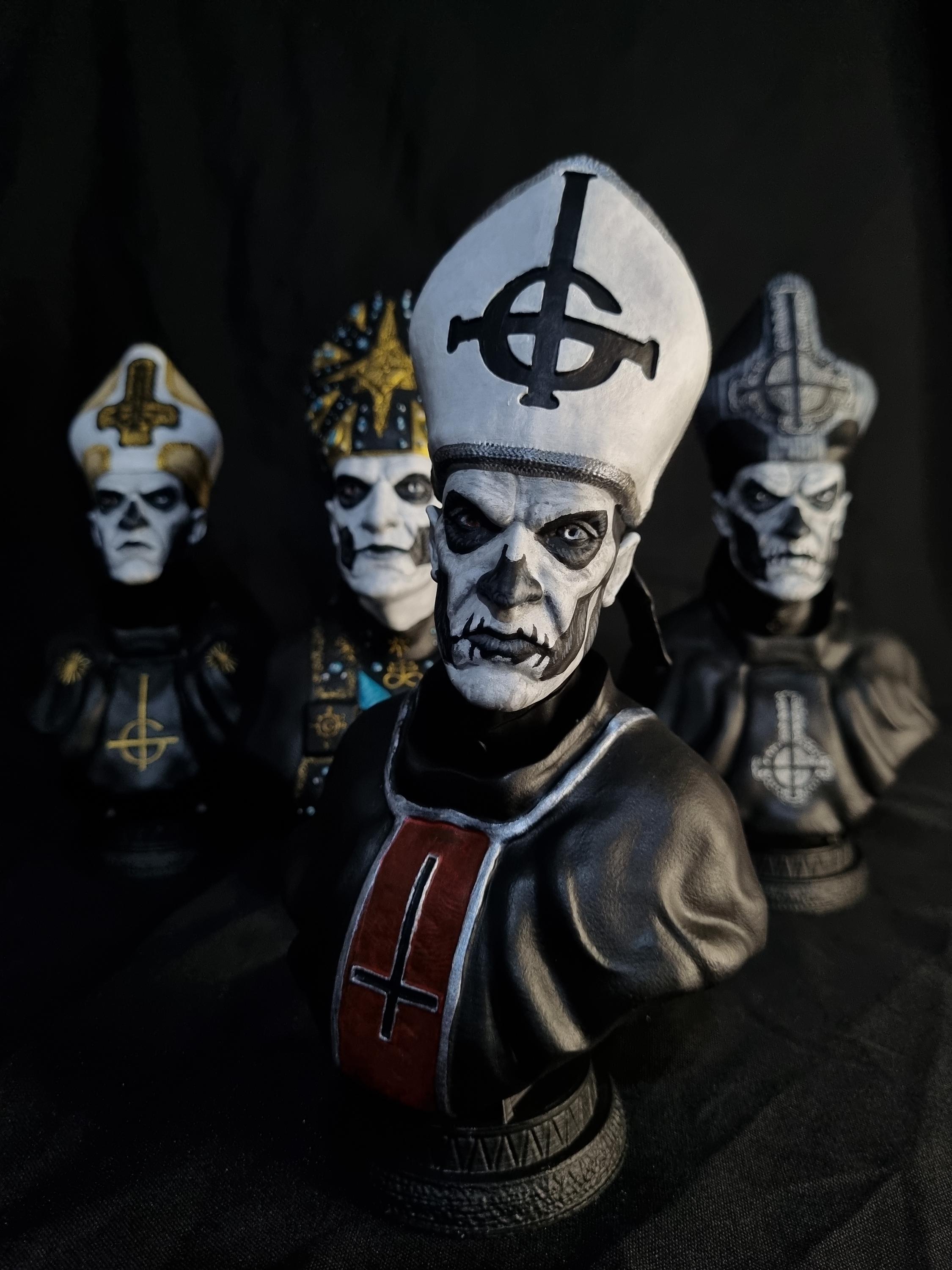 Papa Emeritus Bust - Etsy 