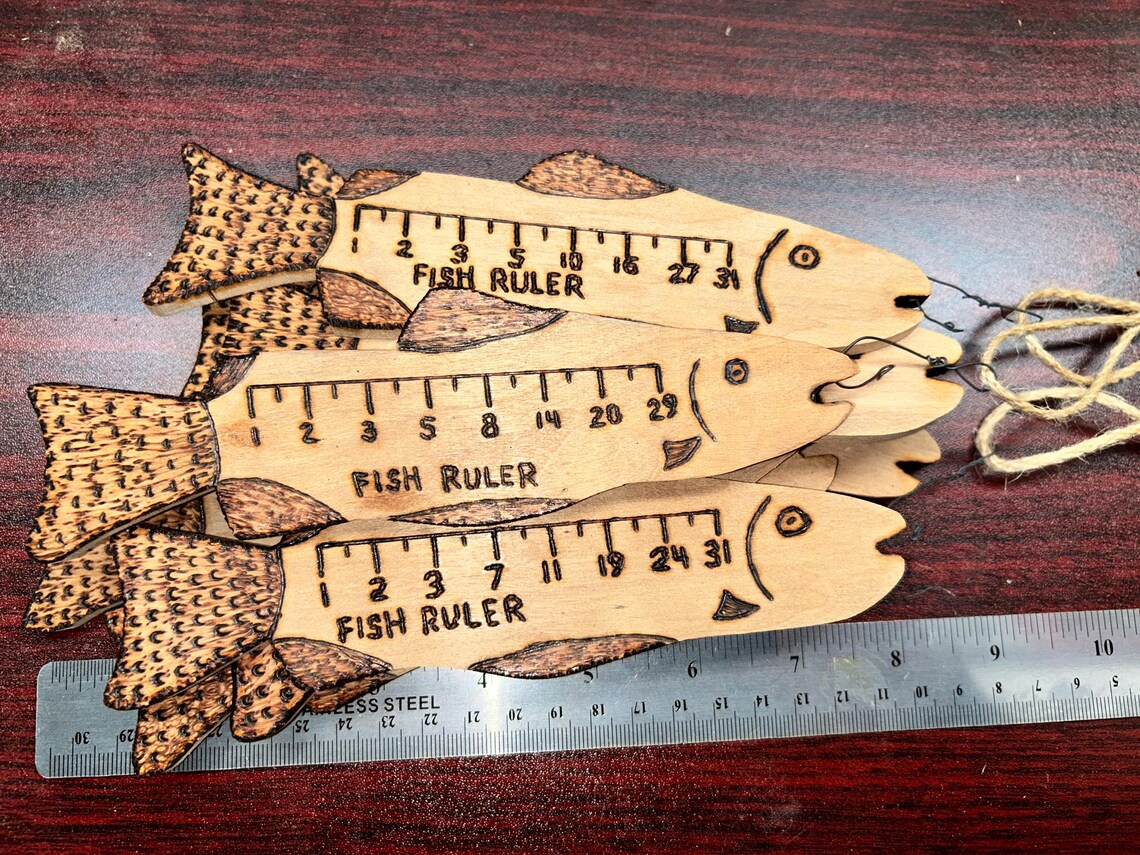 Incorrect Fish Ruler Fisherman's Exaggerated Fish Ruler - Etsy