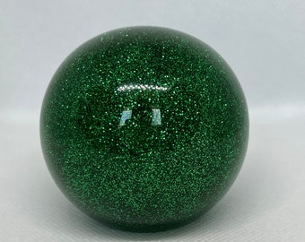 1 3/4" Hot Rod Green Metal Flake Shifter Knob