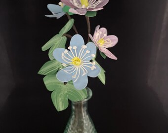 Mini bouquet et vase pour la Fête des Mères