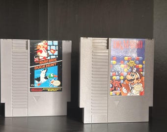 2 NES Games Super Mario Bros/Duck Hunt & Dr.Mario