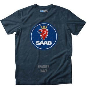 Saab Shirt (Vintage Print) - Adult Unisex and Tall Sizes - Made to Order - Many color choices - Premium Apparel