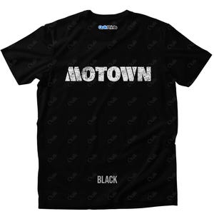 Motown Detroit Shirt (Vintage Print) - Adult, Tall & Youth Sizes - Made to Order - Many color choices - Premium Apparel
