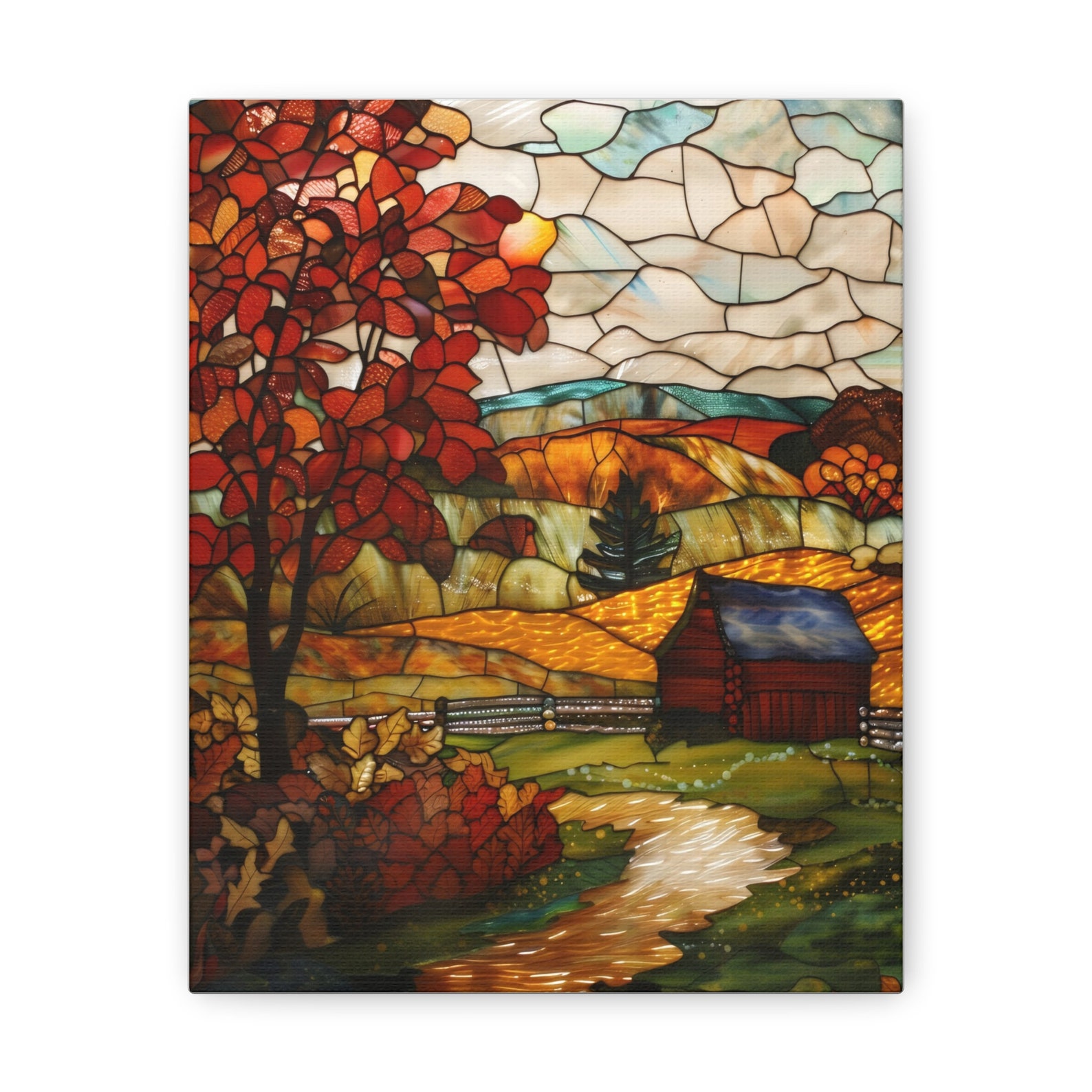 Picture of Landscape Painting Art Landscape Scene Housewarming Gift Living Room ...