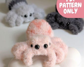 Crochet Floppy Spider Pattern PDF