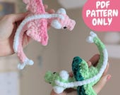 Crochet Tiny Dragon Pattern PDF Small Dragon