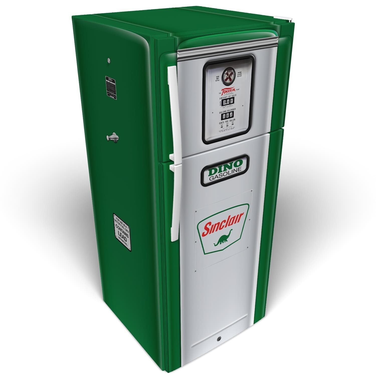 Tokheim 39 Sinclair Gas Pump Custom-Printed Refrigerator Wrap
