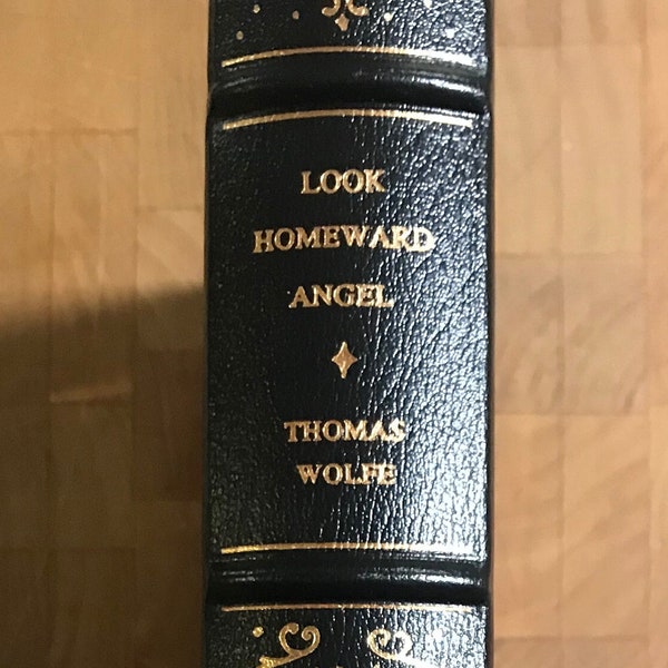 Look Homeward Angel by Thomas Wolfe "Southern Home Classics" Leather-bound collection.