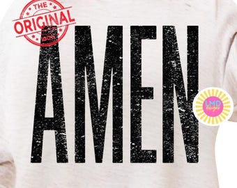 Amén angustiado (Png), camiseta Amén preppy (Png), Jesús cristiano (Png), versículo bíblico (Png), fe (Png), diseño cristiano (Png), sublimación cristiana