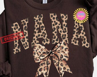 Nana png, Leopard Nana Png, Coqueta Nana png, Linda Nana png, Cheetah Print Nana Camisa png, Coqueta Nana Camisa png, Nana Sublimación