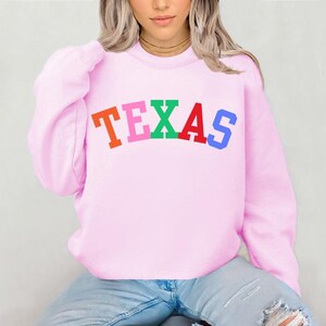 Custom State Sweatshirts, State Gifts, Custom Crewneck Sweatshirts w/ State Name Vacay Sweatshirts STATE Road Trip Sweatshirts, Unique Gifts