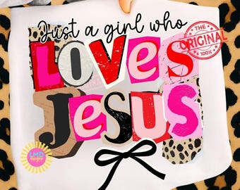 Valentines Png, Loves Jesus PNG, Retro Valentine's Day Shirt png, Preppy Love Day Design, Trendy V-Day Shirt sublimation, Valentine's Day