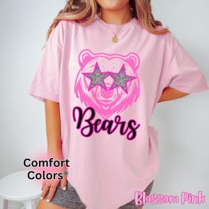 Bears School Mascot Shirt | Bears Shirt | Comfort Colors Mascot Shirt | Bears School Pride Shirt | Bears Shirt | Spirit Wear Bears | Bears