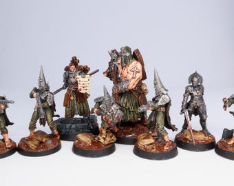 Trench Pilgrims Painted Trench Crusade Warband