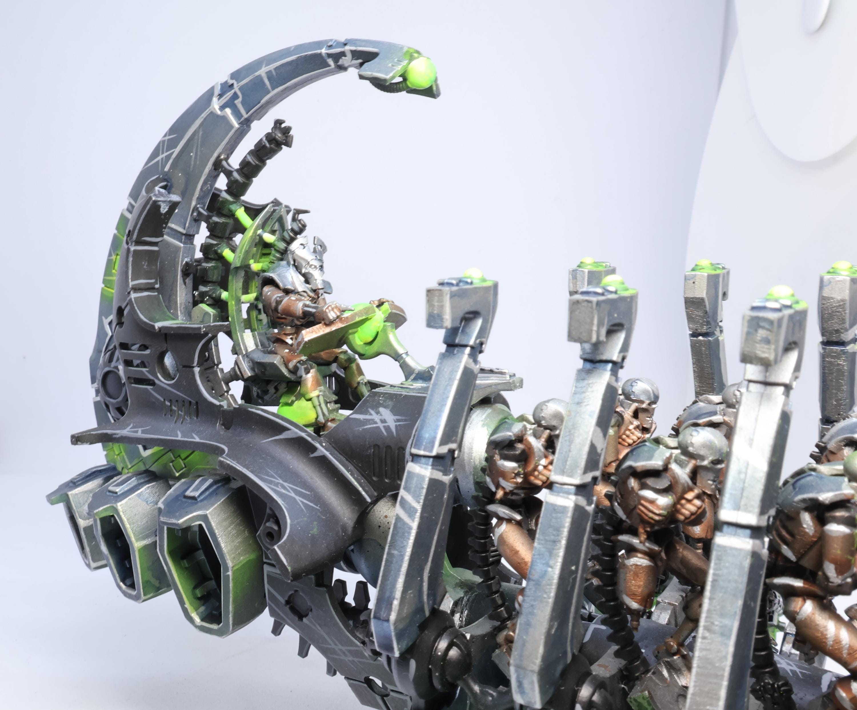 Necron Ghost Ark Painted Warhammer 40000 - Etsy