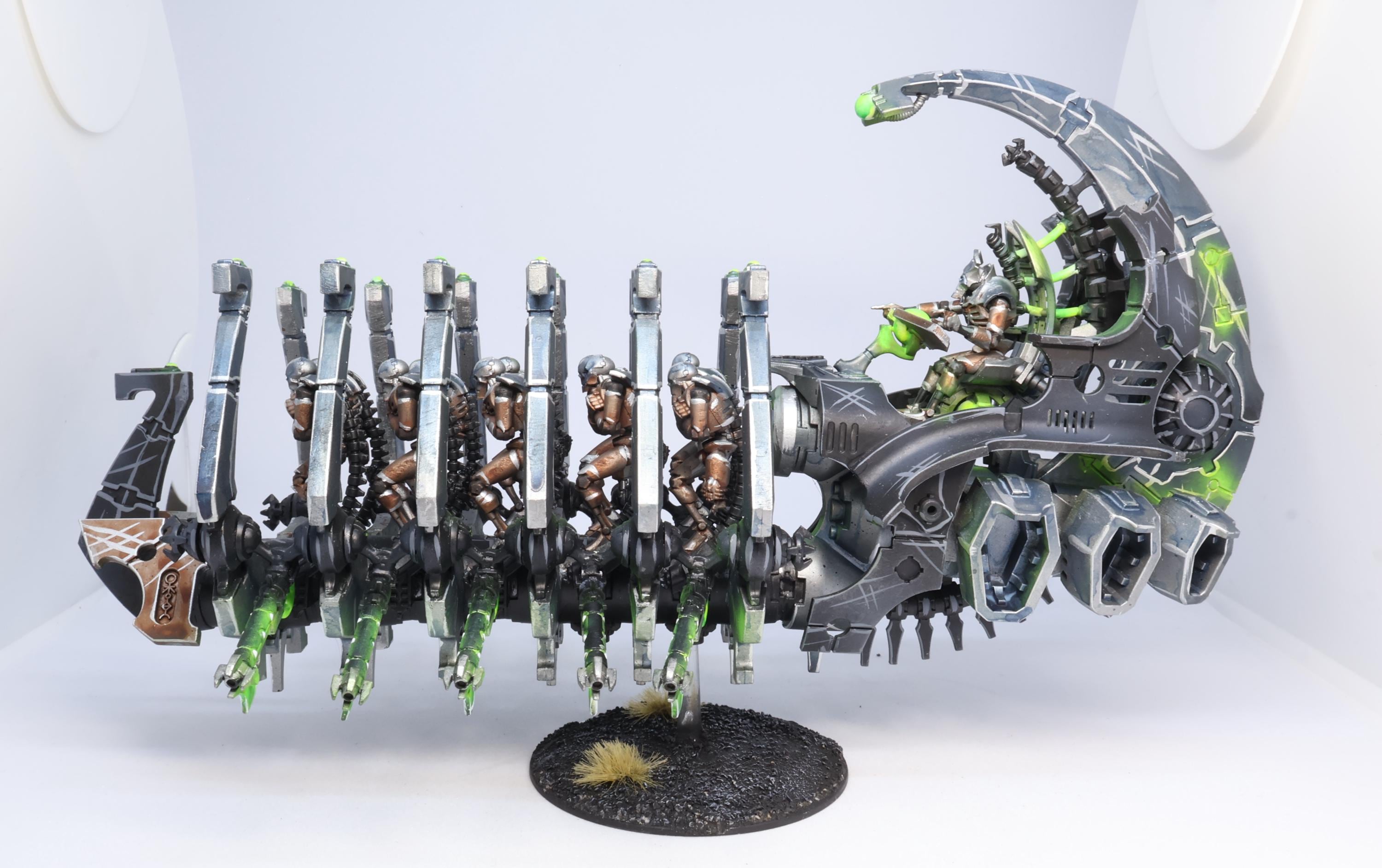 その他 Warhammer 40,000 Necron Ghost Ark Necron Ghost Ark Painted Warhammer 40000 - Etsy