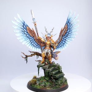 Yndrasta the Celestial Spear Age of Sigmar Stormcast Eternals painted