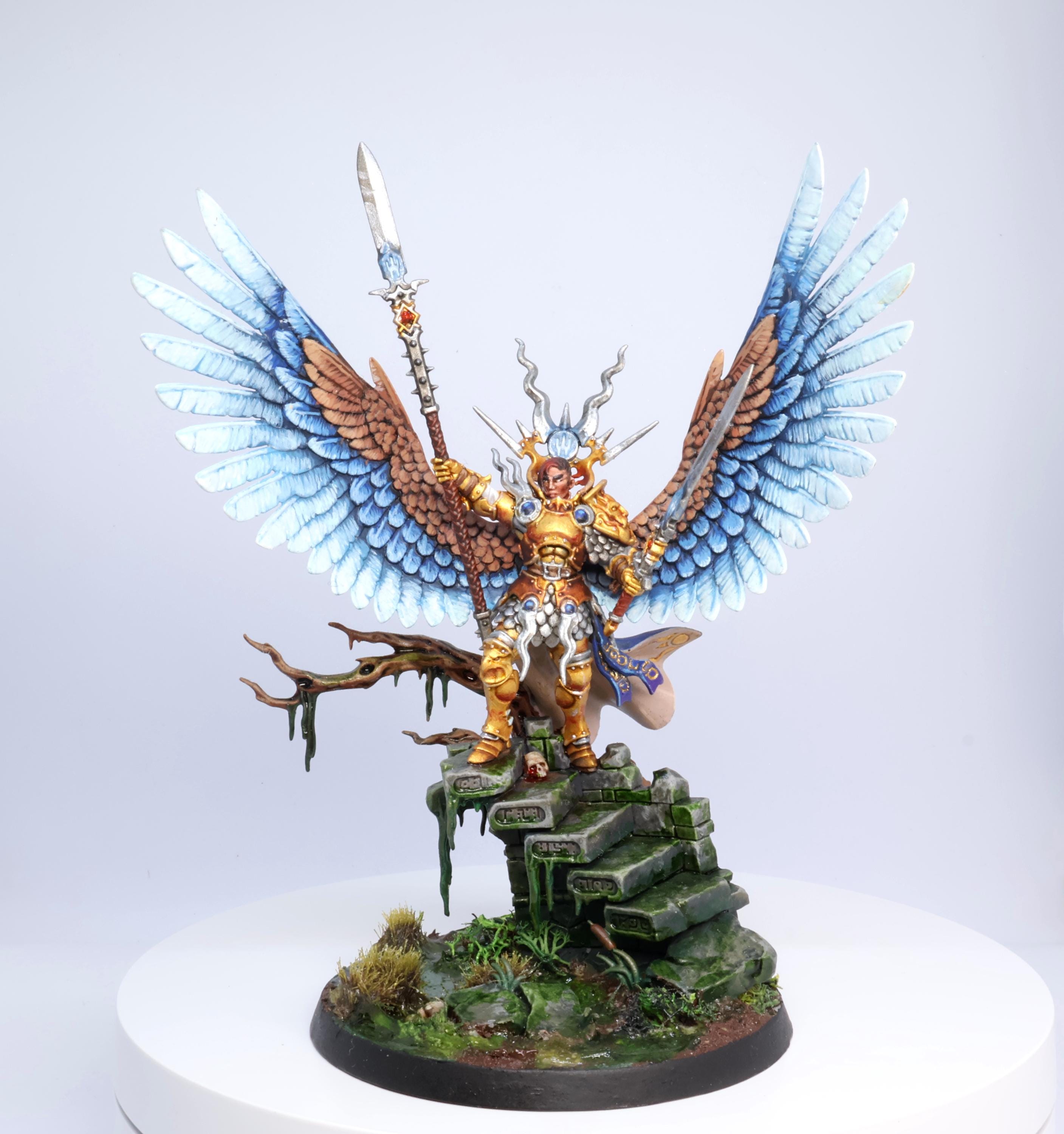 Yndrasta the Celestial Spear Age of Sigmar Stormcast Eternals painted