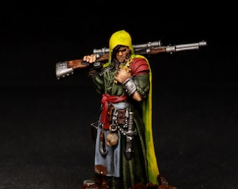 Red Brigade Sniper Prioress Trench Crusade Painted