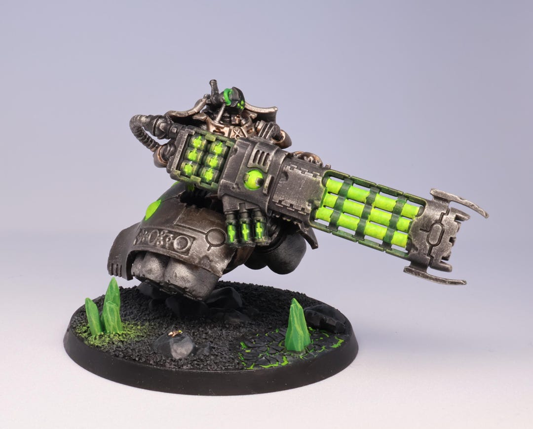 Necron Lokhust Heavy Destroyer Painted With Ready Base Warhammer 40k - Etsy