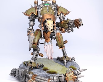 Death Guard War Dog Brigand / Karnivore / Stalker. Commission paint WH 40k