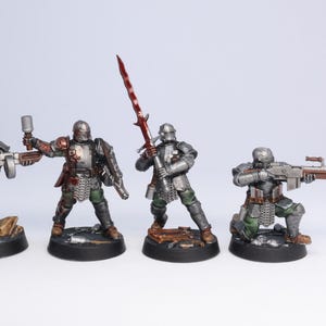 Ready painted 4 x Shocktroopers Trench Crusade New Antioch