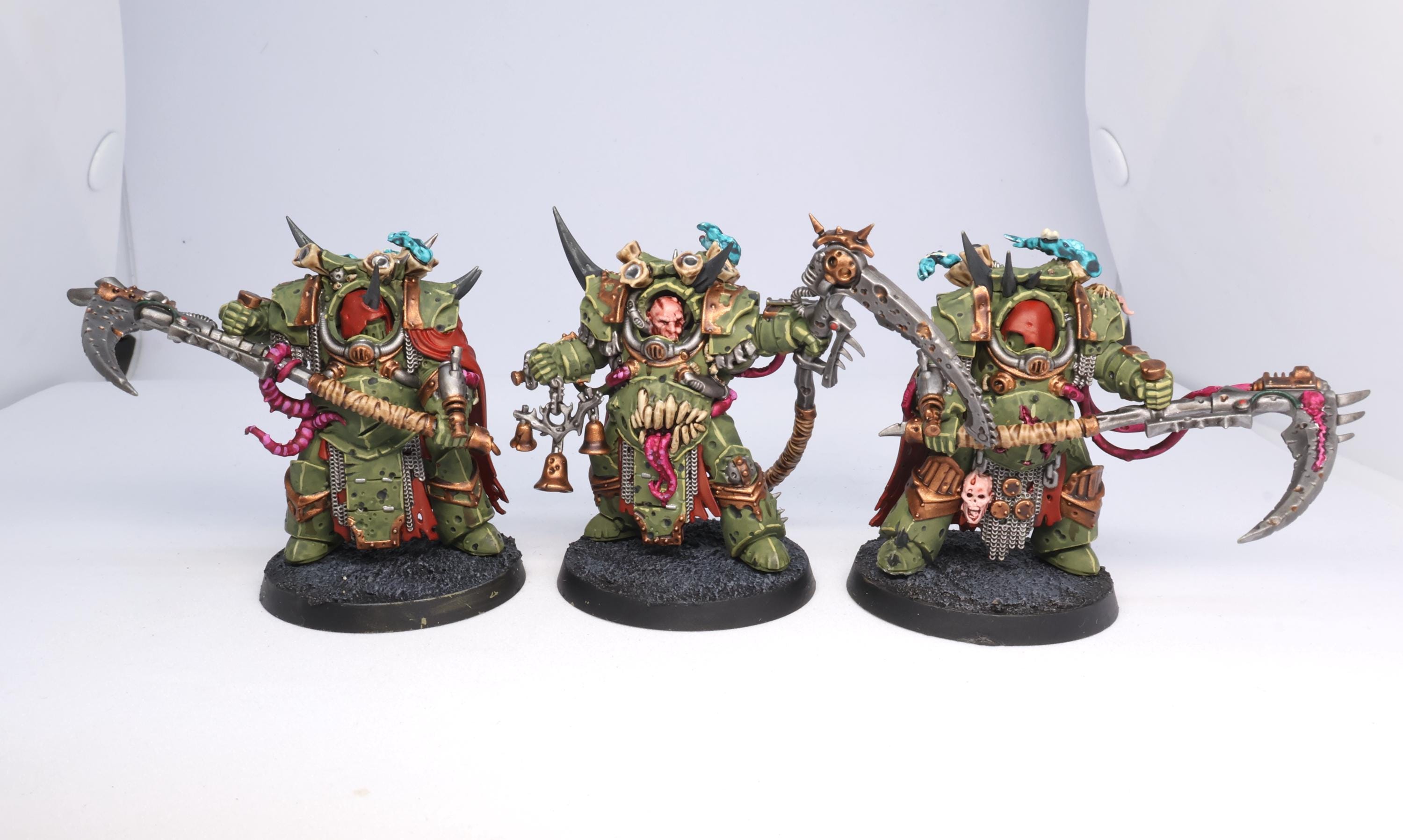 Painted Death Guard Deathshroud Guard Terminators Warhammer 40000