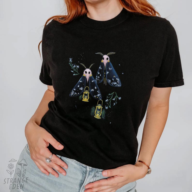 Moths T-shirt cute goth shirt tshirt tee sweatshirt hoodie