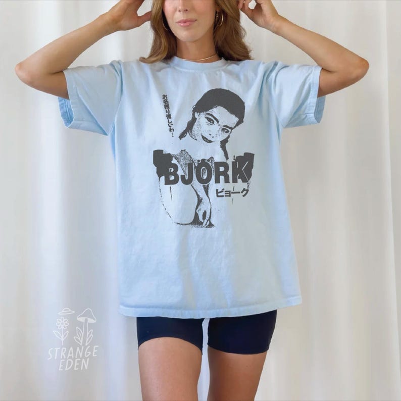 Bjork shirt,  Björk tshirt, Japanese tour t-shirt, radiohead tshirt,

y2k band tees,

arca t-shirt,

sigur ros shirt,

Sigur Rós shirt,

bjork tee,

bjork t-shirt,

Björk tee,

Björk shirt,

kate bush shirt,

mitski t-shirt,

portishead tshirt,

PJ harvey t-shirt