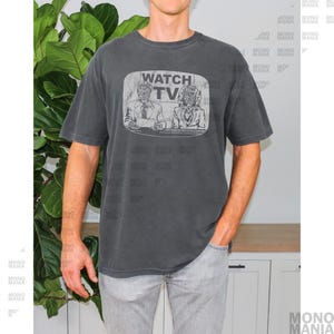 They Live Shirt, john Carpenter, they live Movie Tee, Watch Tv, Obey, Anti Establishment Sci-Fi Horror Action Aliens Pod People Faded Heavyweight Tshirt