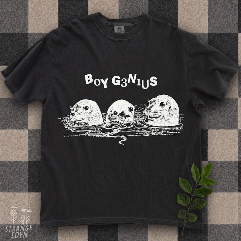 B0y Genius - Seal shirt, sea otter t shirt Bild 1