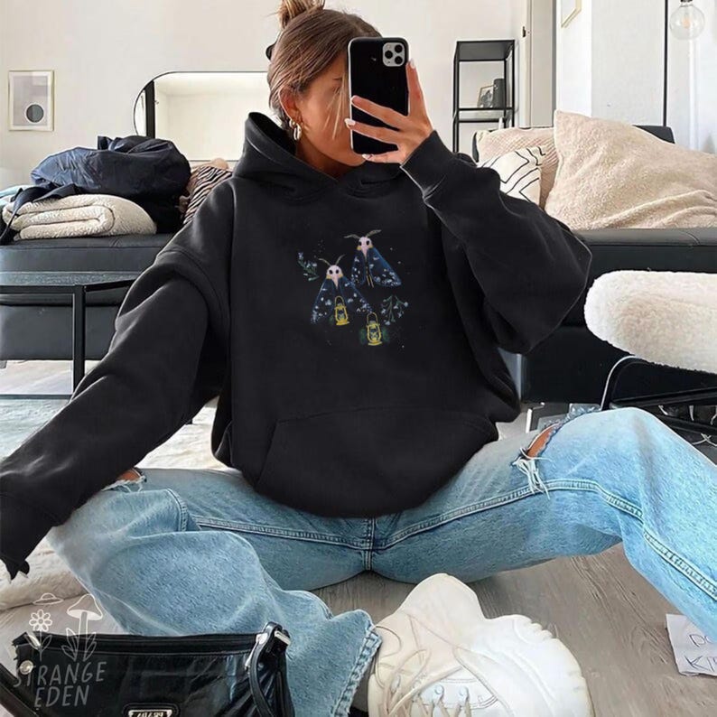 Moths T-shirt cute goth shirt tshirt tee sweatshirt hoodie