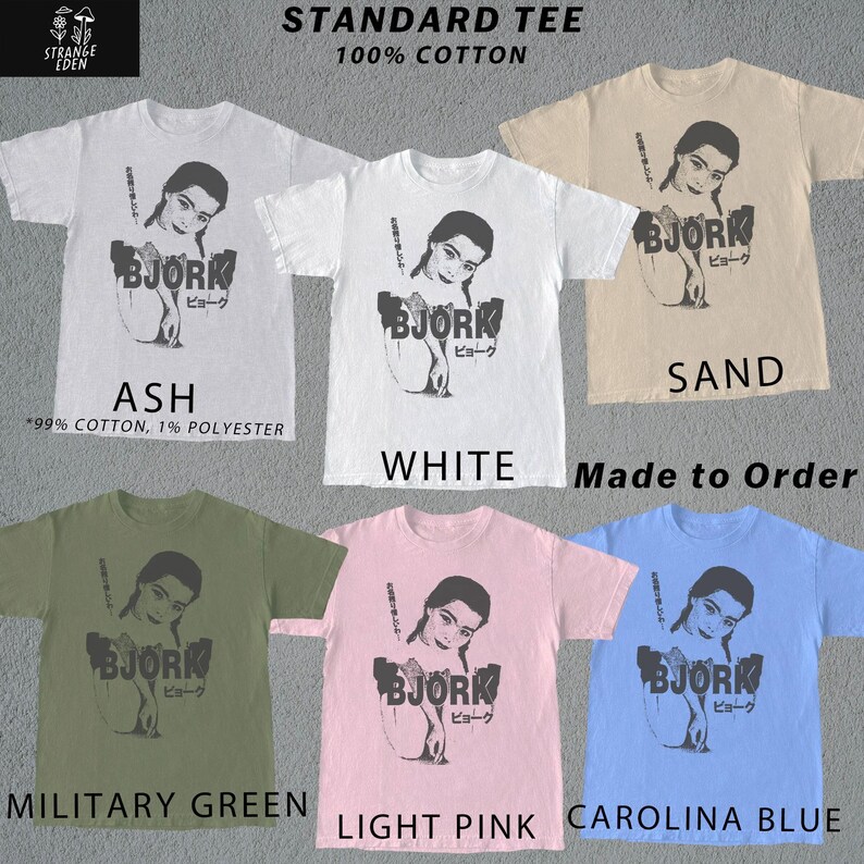 Bjork shirt,  Björk tshirt, Japanese tour t-shirt, radiohead tshirt,

y2k band tees,

arca t-shirt,

sigur ros shirt,

Sigur Rós shirt,

bjork tee,

bjork t-shirt,

Björk tee,

Björk shirt,

kate bush shirt,

mitski t-shirt,

portishead tshirt,

PJ harvey t-shirt