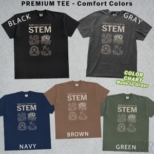 STEM Spells Tarot Energy Magic shirt, Support Local Coven, Funny Black Cat tee, Witchy tshirt, Tarot Lover gift, Grunge Goth Emo | Beige