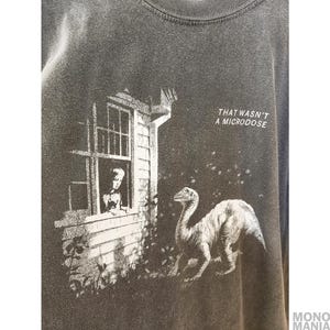 Ce n'était pas un t-shirt vintage de dinosaure Microdose | T-shirt Comfort Colors | Tenue de festival, raver, rave