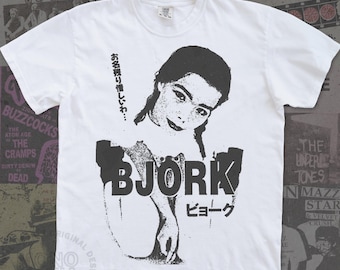ビョーク シャツ アヴァンポップ 90年代 Tシャツ 実験音楽 Tシャツ