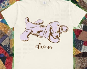 Camiseta con encanto de perro, merchandising para fans