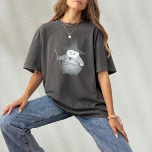 Wizard Kitten Vintage Shirt, Chonk Cat, Witch Cat Halloween Shirt, Halloween Cat Shirt, Funny Meme Cringe Shirt, Spooky Cat Shirt