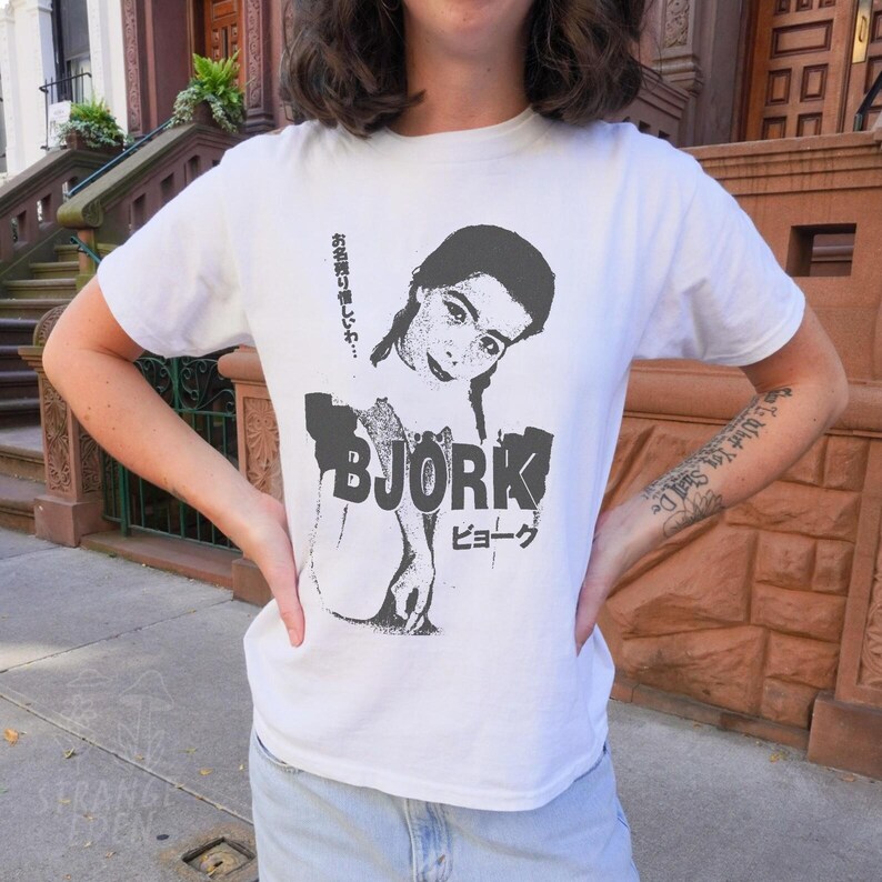 Bjork shirt,  Björk tshirt, Japanese tour t-shirt, radiohead tshirt,

y2k band tees,

arca t-shirt,

sigur ros shirt,

Sigur Rós shirt,

bjork tee,

bjork t-shirt,

Björk tee,

Björk shirt,

kate bush shirt,

mitski t-shirt,

portishead tshirt,

PJ harvey t-shirt